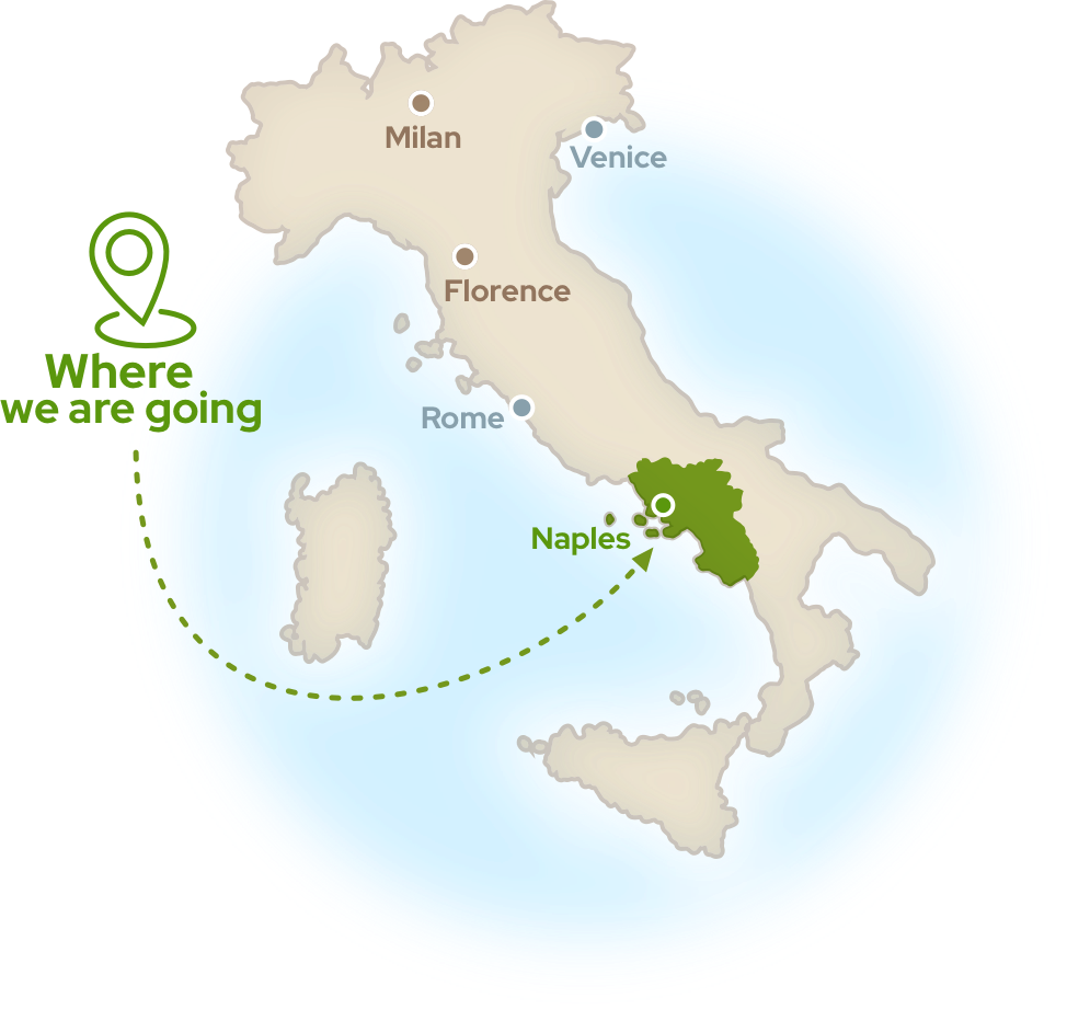 Campania Region in Italy